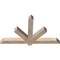 Ekena Millwork Kennewick Smooth Timber Gable Bracket, Douglas Fir, 48"W x 28"H x 3 1/2"D x 3 1/2"F, 14/12 Pitch GBW048X28X0404KEN00SDF - alternate 5